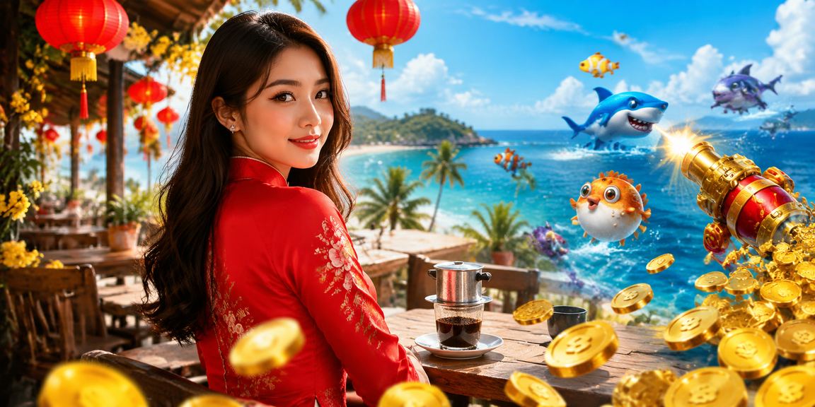 Người dùng tại Hà Nội chơi bắn cá trực tuyến và nhận thưởng tại quán cà phê